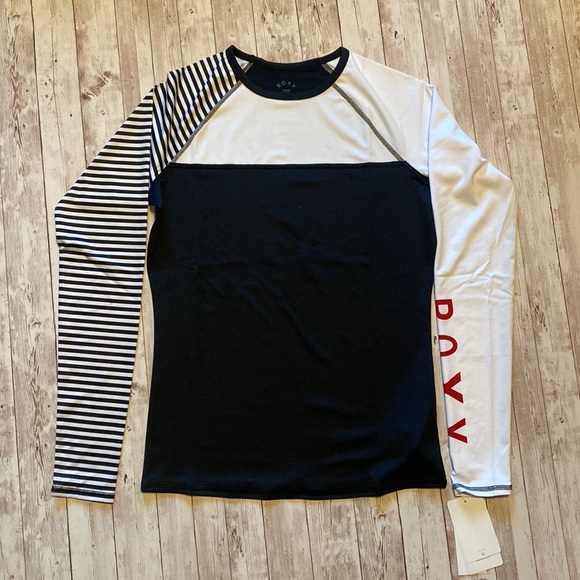 Roxy LS Stripe Rashguard - Picture 6 of 8